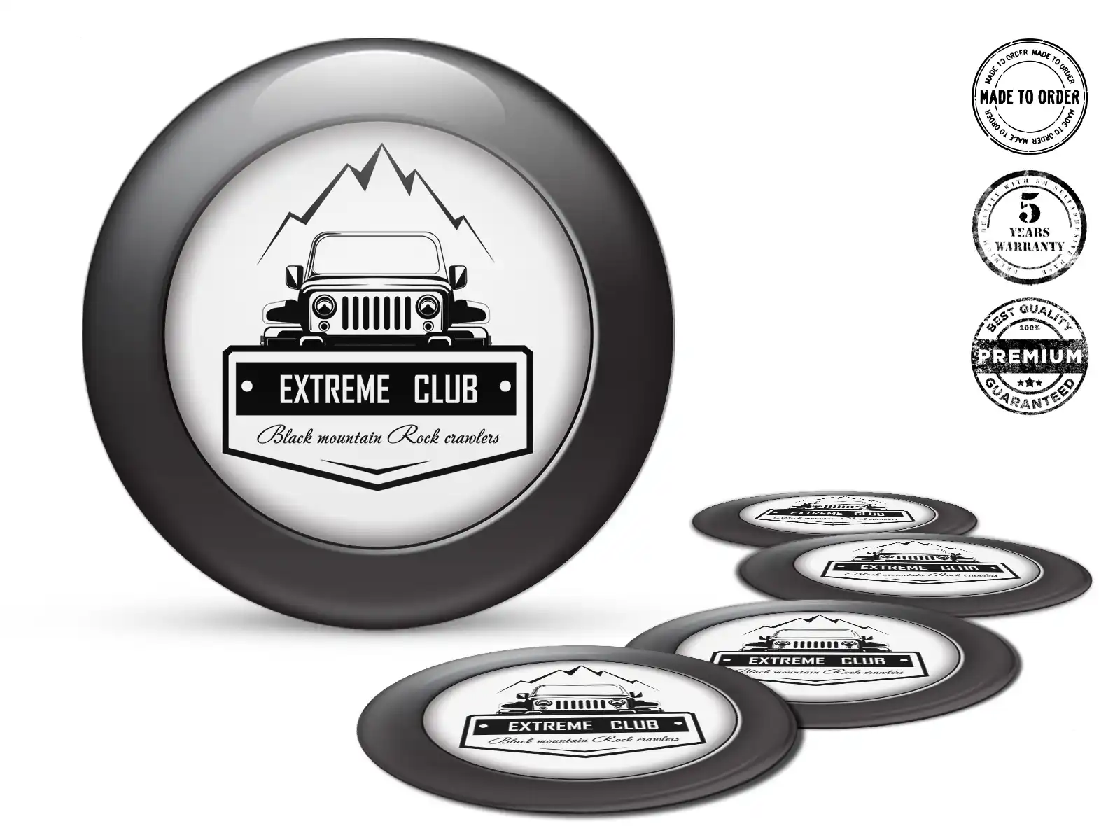 Car Rim Decal Brand Racing Apex X